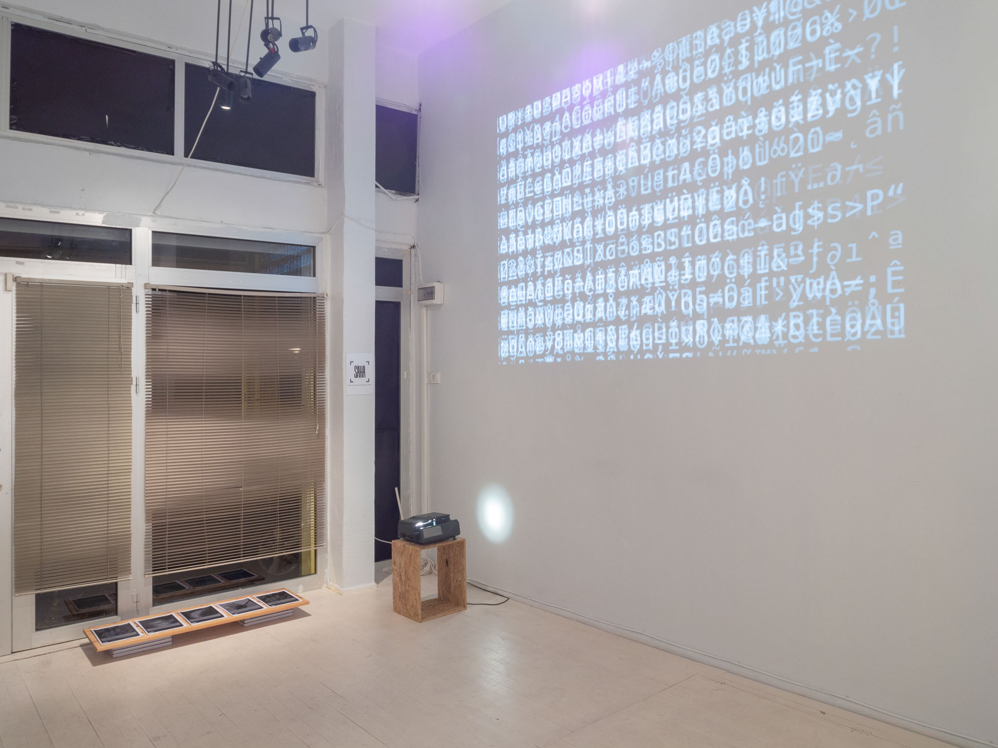 Installation view of Kernel Panic (2019) at Barın Han.